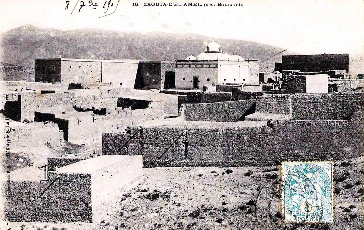 El-Amel - Pres de Bou-Saada - Zaouia - 1905.jpg